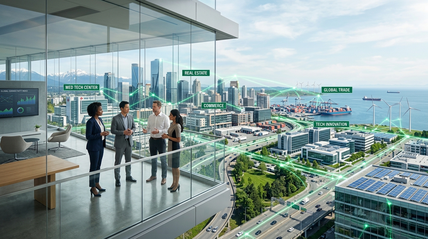 Interconnected industries powered by human AI collaboration